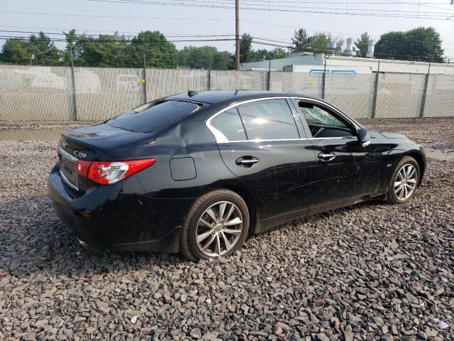 JN1CV7AR6HM682801 - 2017 INFINITI Q50 BASE BLACK photo 3