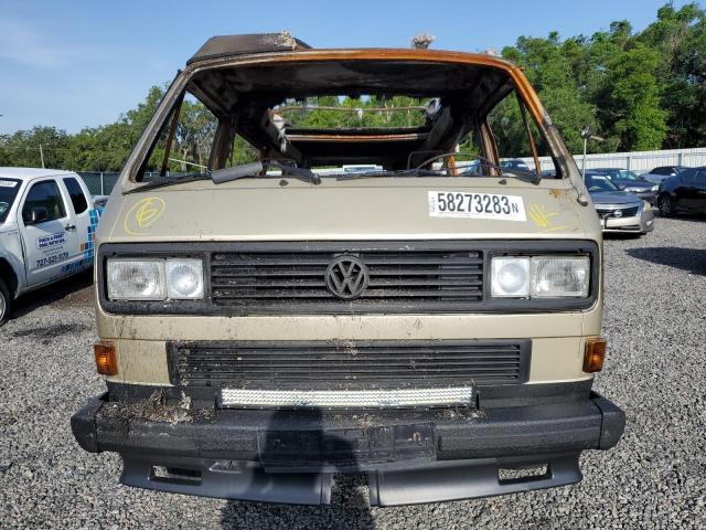 WV2XB0251GH099815 - 1986 VOLKSWAGEN VANAGON KOMBI TAN photo 5