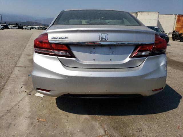 19XFB2F50FE295068 - 2015 HONDA CIVIC LX SILVER photo 6