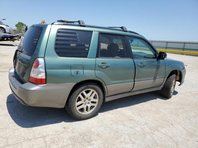 JF1SG67616H750444 - 2006 SUBARU FORESTER 2.5X LL BEAN GREEN photo 3