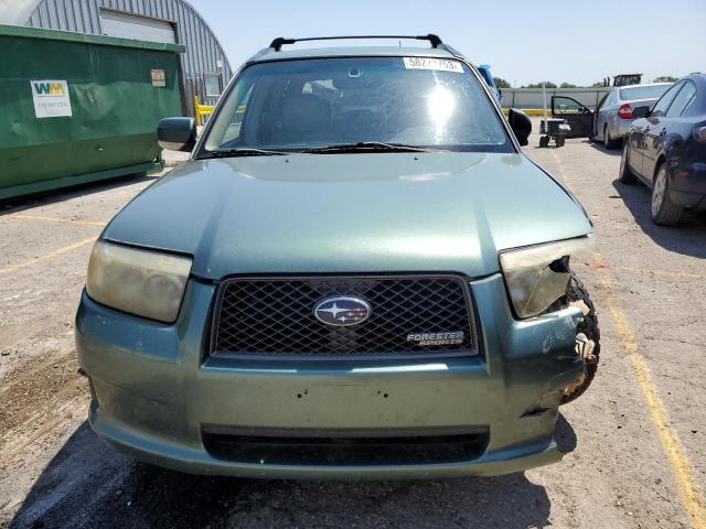 JF1SG67616H750444 - 2006 SUBARU FORESTER 2.5X LL BEAN GREEN photo 5