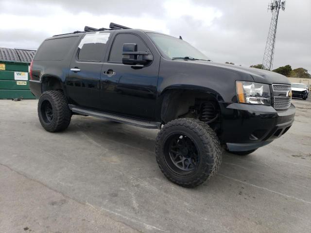 1GNFK36309J107054 - 2009 CHEVROLET SUBURBAN K1500 LTZ BLACK photo 4