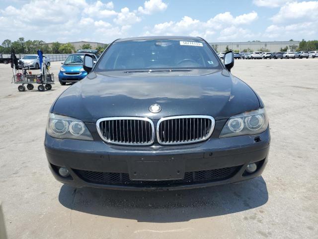 WBAHL83568DT13703 - 2008 BMW 750 I BLACK photo 5