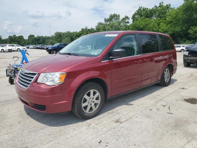 2A4RR2D17AR365594 - 2010 CHRYSLER TOWN & COU LX RED photo 1