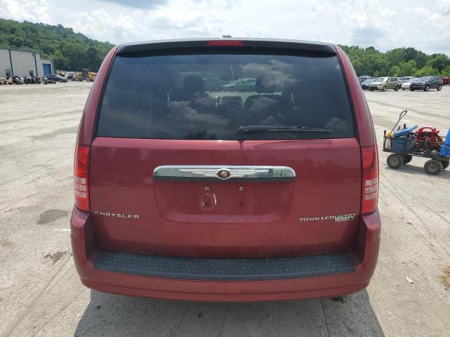 2A4RR2D17AR365594 - 2010 CHRYSLER TOWN & COU LX RED photo 6