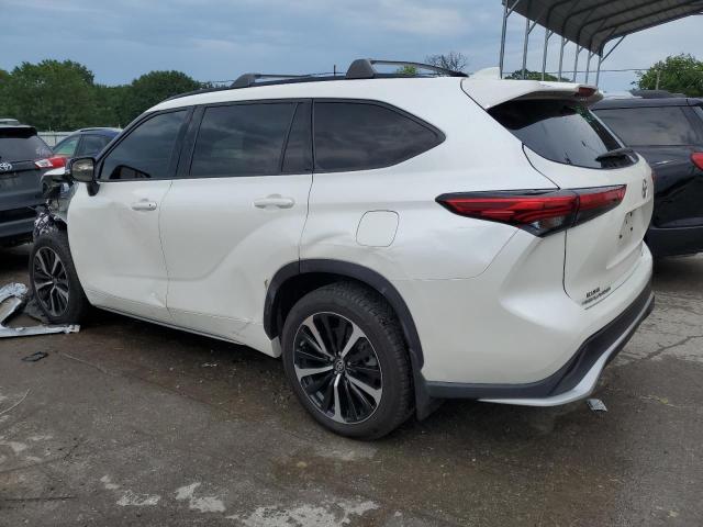 5TDLZRBHXMS118277 - 2021 TOYOTA HIGHLANDER XSE WHITE photo 2