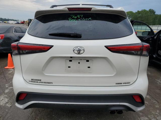 5TDLZRBHXMS118277 - 2021 TOYOTA HIGHLANDER XSE WHITE photo 6