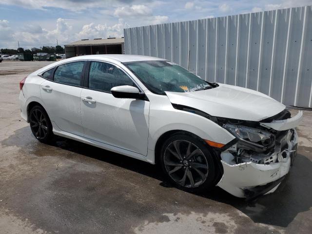 19XFC2F88ME202964 - 2021 HONDA CIVIC SPORT WHITE photo 4