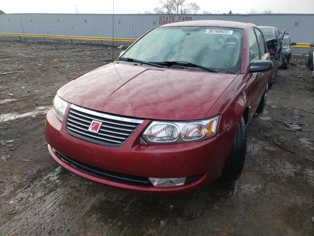 1G8AL55F76Z143578 - 2006 SATURN ION LEVEL 3 BURGUNDY photo 2