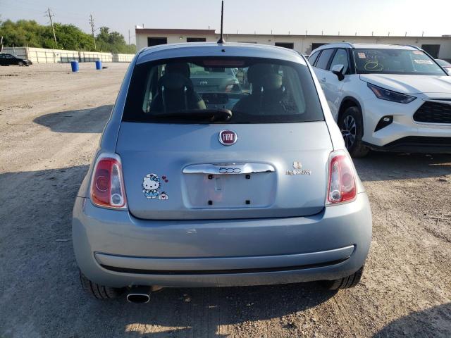 3C3CFFAR6DT634129 - 2013 FIAT 500 POP BLUE photo 6