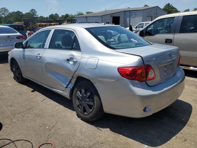 2T1BU4EE5AC505080 - 2010 TOYOTA COROLLA BASE SILVER photo 2