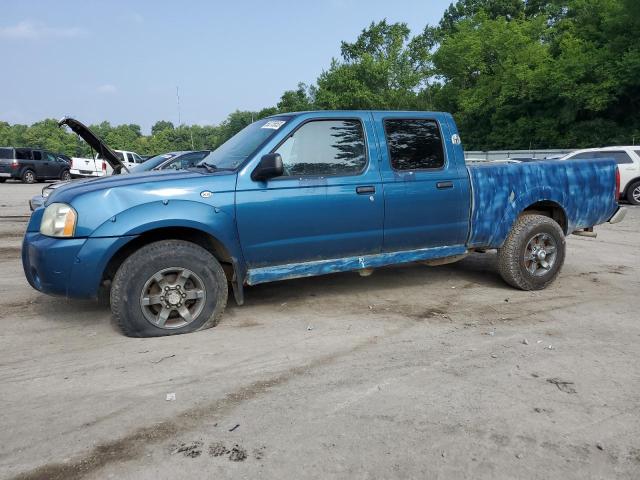 1N6ED29Y54C410714 - 2004 NISSAN FRONTIER CREW CAB XE V6 BLUE photo 1