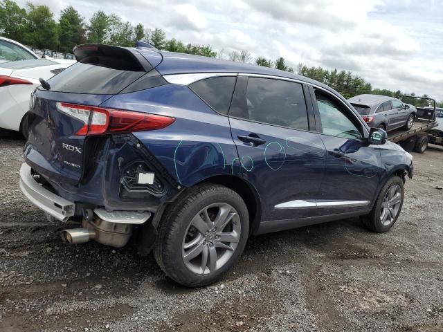 5J8TC2H7XML029139 - 2021 ACURA RDX ADVANCE BLUE photo 3