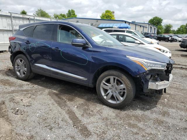 5J8TC2H7XML029139 - 2021 ACURA RDX ADVANCE BLUE photo 4