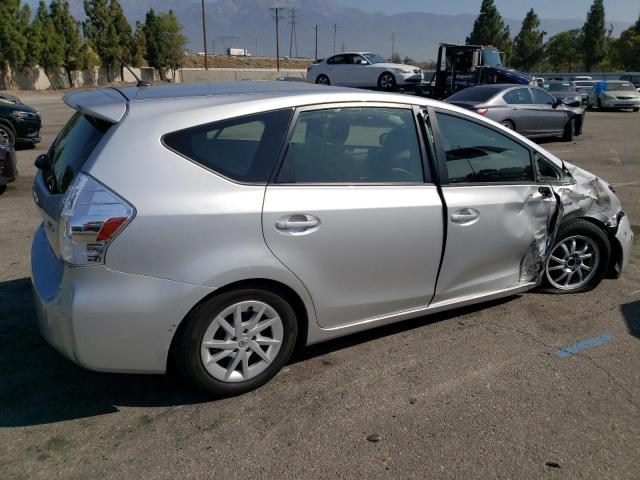 JTDZN3EU6EJ004464 - 2014 TOYOTA PRIUS V SILVER photo 3