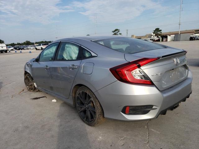 2HGFC2F8XMH552781 - 2021 HONDA CIVIC SPORT SILVER photo 2