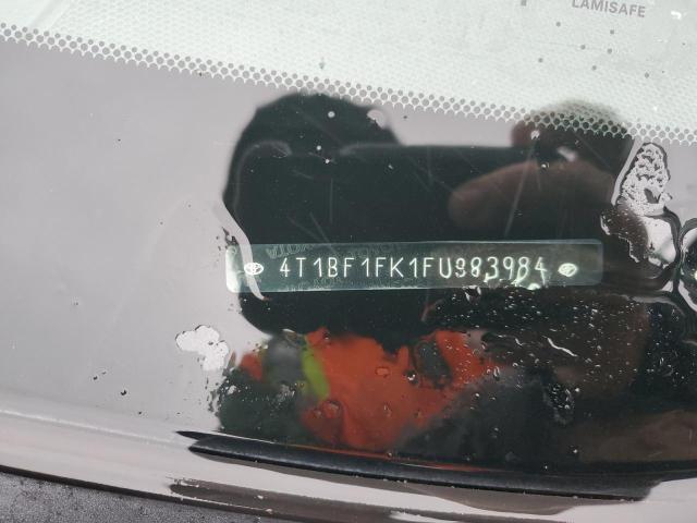 4T1BF1FK1FU983984 - 2015 TOYOTA CAMRY LE BLUE photo 12