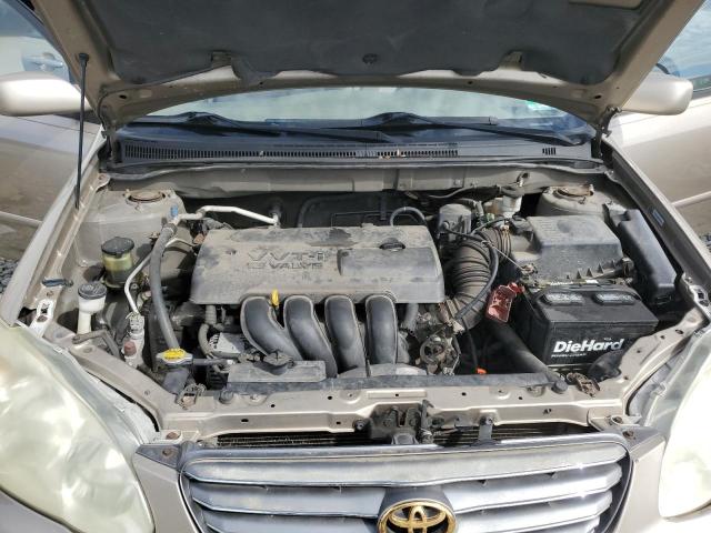 1NXBR32E74Z246918 - 2004 TOYOTA COROLLA CE TAN photo 11