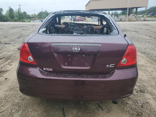 JTKDE177570218272 - 2007 TOYOTA SCION TC Bordo foto 6
