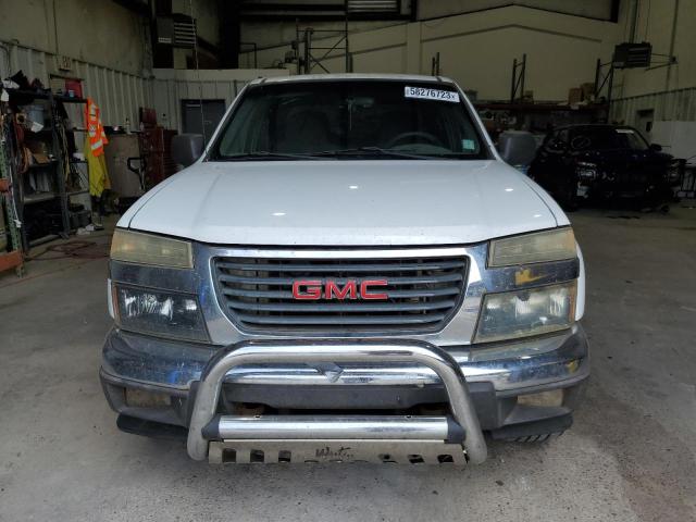 1GTDS136758237594 - 2005 GMC CANYON WHITE photo 5