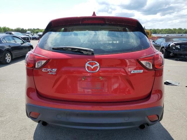 JM3KE4BY6F0531501 - 2015 MAZDA CX-5 SPORT RED photo 6