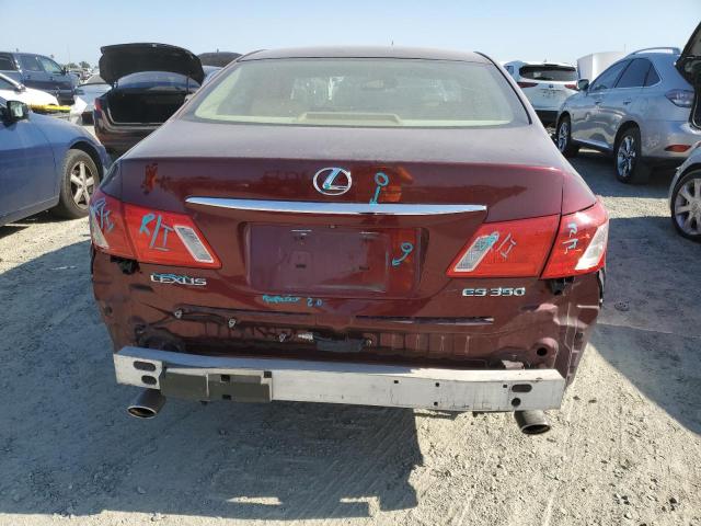 JTHBJ46G182180475 - 2008 LEXUS ES 350 BURGUNDY photo 6