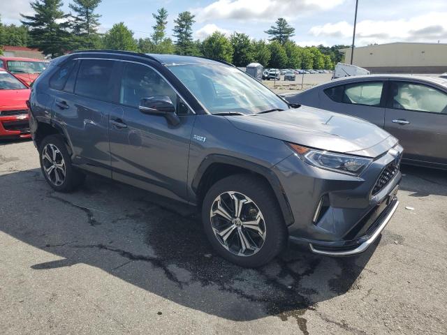 JTMFB3FV2MD015722 - 2021 TOYOTA RAV4 PRIME XSE GRAY photo 4