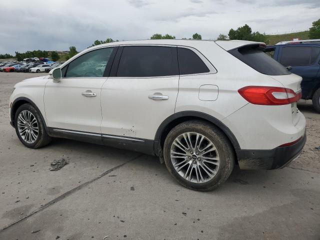 2LMPJ8LR7GBL63327 - 2016 LINCOLN MKX RESERVE WHITE photo 2