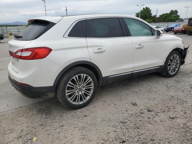 2LMPJ8LR7GBL63327 - 2016 LINCOLN MKX RESERVE WHITE photo 3