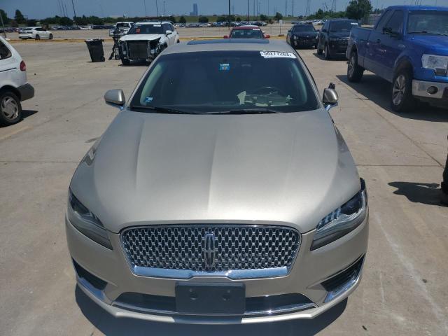 3LN6L5E9XHR655618 - 2017 LINCOLN MKZ RESERVE ბეჟი ფოტო 5
