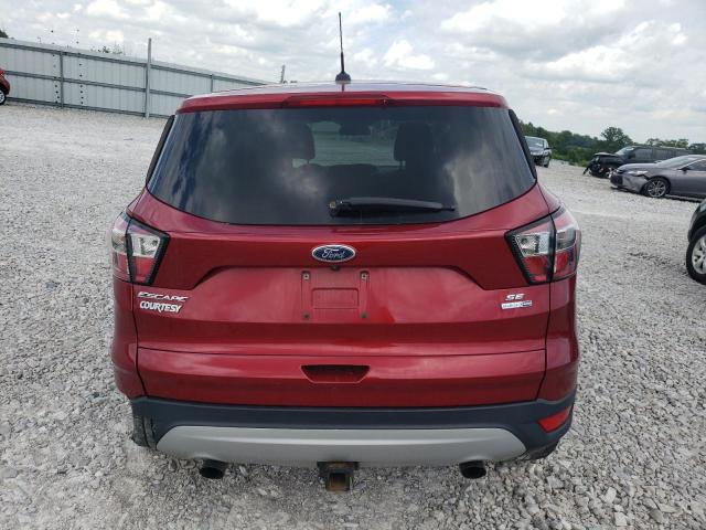 1FMCU9G97HUC21492 - 2017 FORD ESCAPE SE MAROON photo 6