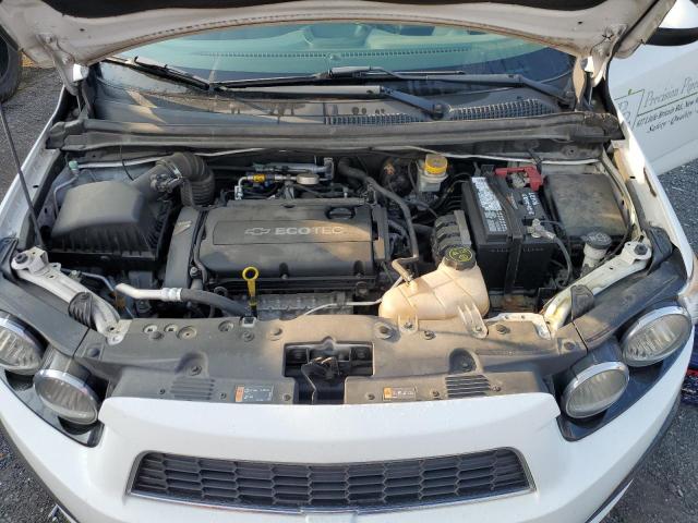 1G1JA6SH6E4132101 - 2014 CHEVROLET SONIC LS თეთრი ფოტო 11