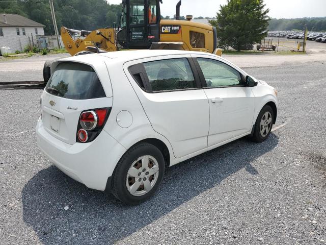 1G1JA6SH6E4132101 - 2014 CHEVROLET SONIC LS თეთრი ფოტო 3