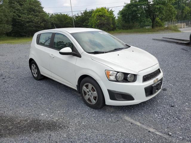 1G1JA6SH6E4132101 - 2014 CHEVROLET SONIC LS თეთრი ფოტო 4