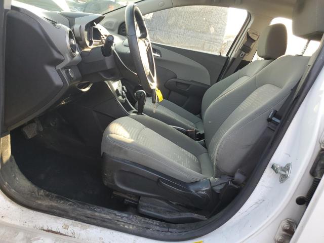 1G1JA6SH6E4132101 - 2014 CHEVROLET SONIC LS თეთრი ფოტო 7