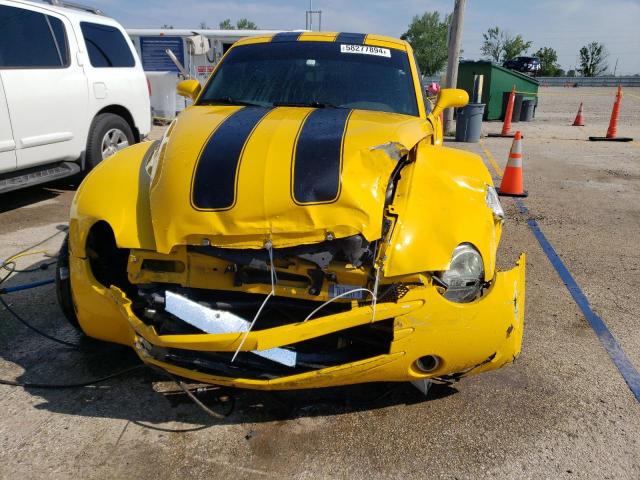 1GCES14PX4B105667 - 2004 CHEVROLET SSR 黄色 照片 5