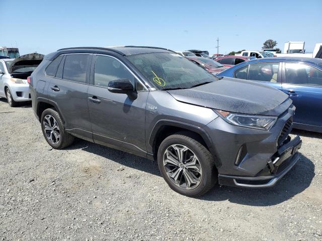 JTMEB3FVXMD068339 - 2021 TOYOTA RAV4 PRIME XSE GRAY photo 4