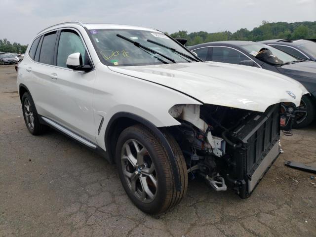 5UX53DP09N9L21689 - 2022 BMW X3 XDRIVE30I WHITE photo 4