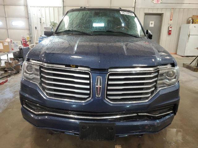 5LMJJ3JT9FEJ02722 - 2015 LINCOLN NAVIGATOR L BLUE photo 5