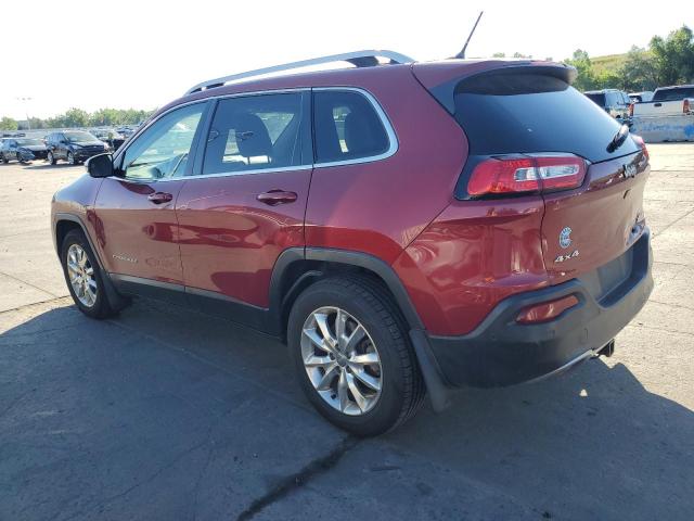 1C4PJMDS7EW236535 - 2014 JEEP CHEROKEE LIMITED BURGUNDY photo 2