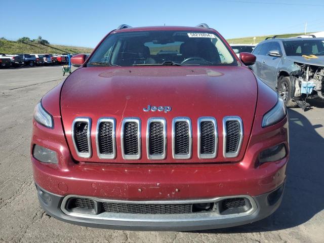 1C4PJMDS7EW236535 - 2014 JEEP CHEROKEE LIMITED BURGUNDY photo 5