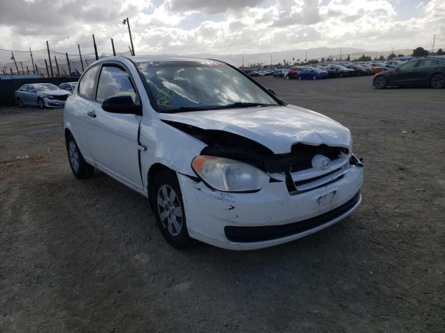 KMHCM36C79U118018 - 2009 HYUNDAI ACCENT GS WHITE photo 1