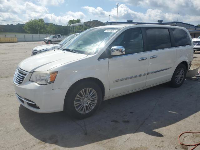 2C4RC1CG0DR537475 - 2013 CHRYSLER TOWN & COU TOURING L WHITE photo 1