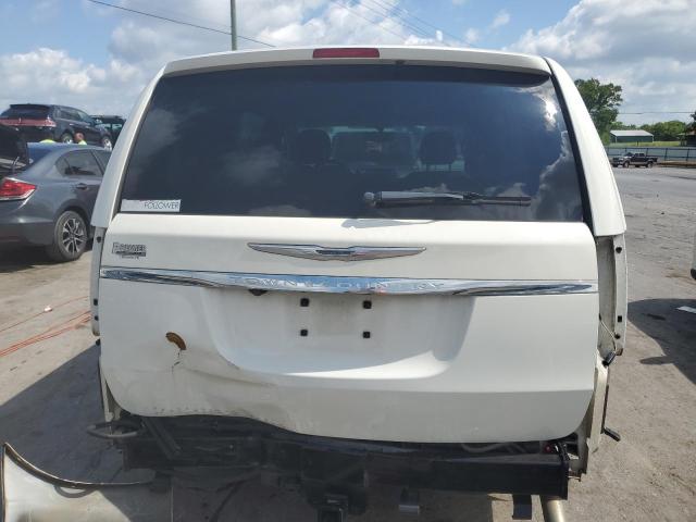 2C4RC1CG0DR537475 - 2013 CHRYSLER TOWN & COU TOURING L WHITE photo 6