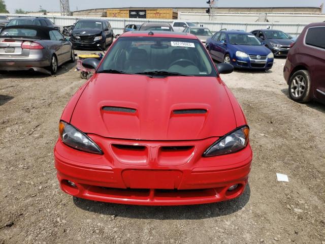 1G2NV52E63C308665 - 2003 PONTIAC GRAND AM GT1 RED photo 5