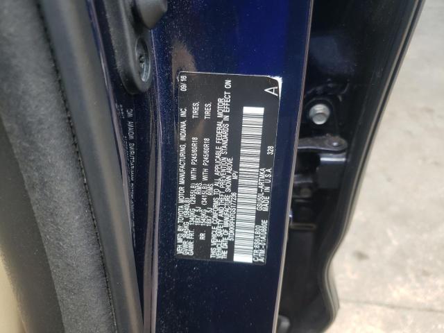 5TDKKRFH7GS177236 - 2016 TOYOTA HIGHLANDER XLE Mavi foto 13