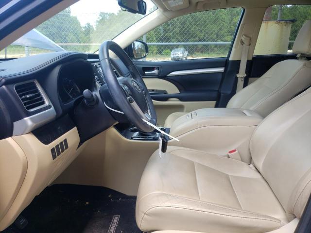 5TDKKRFH7GS177236 - 2016 TOYOTA HIGHLANDER XLE Mavi foto 7