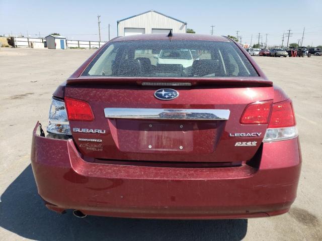 4S3BMBK69C3010863 - 2012 SUBARU LEGACY 2.5I LIMITED MAROON photo 6