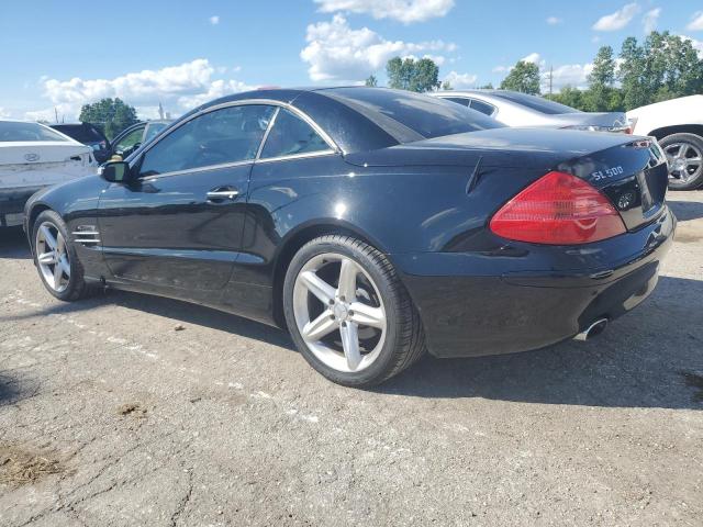 WDBSK75F75F101368 - 2005 MERCEDES-BENZ SL 500 BLACK photo 2