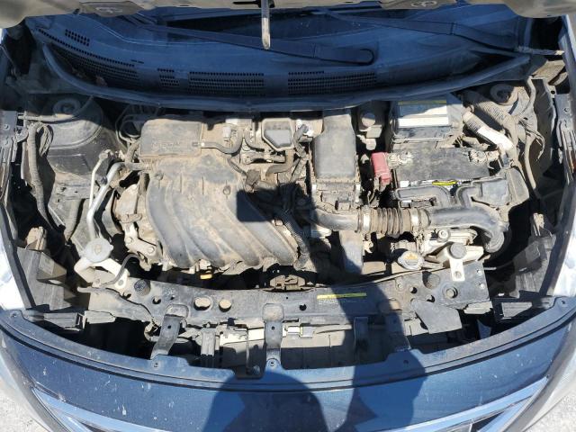 3N1CN7AP9GL838224 - 2016 NISSAN VERSA S BLUE photo 11